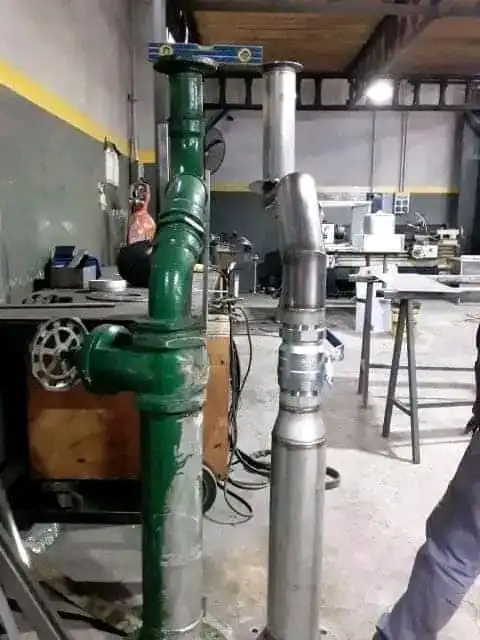 Colector de agua de acero inoxidable